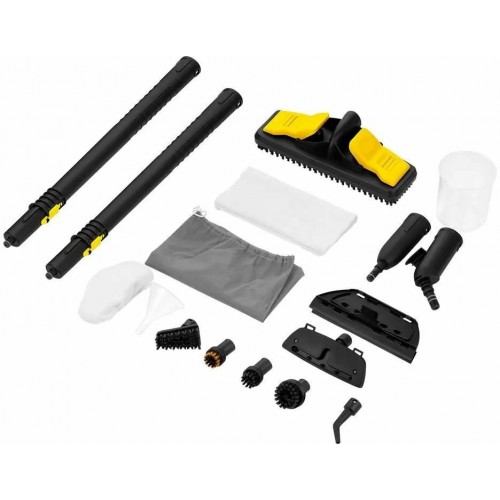 Пароочиститель Kitfort КТ-9137-3 (черный/желтый) 2