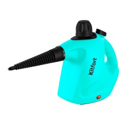 Пароочиститель Kitfort КТ-9138-2 (черный/зеленый)