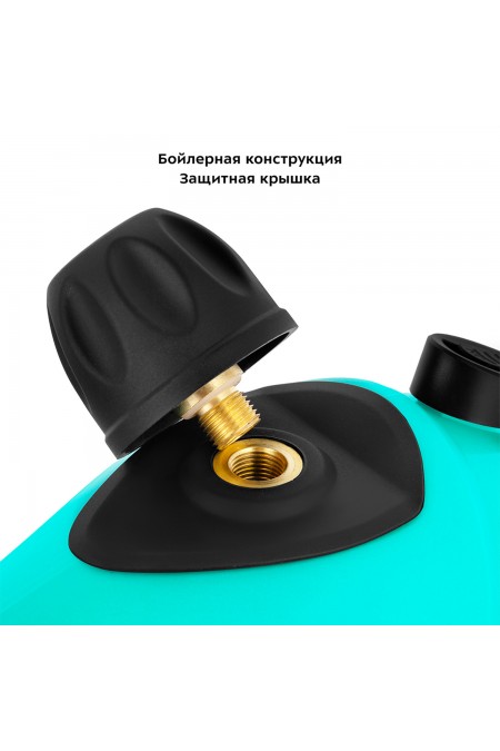 Пароочиститель Kitfort КТ-9138-2 (черный/зеленый) 2