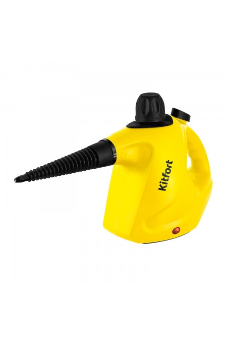 Пароочиститель Kitfort КТ-9138-3 (черный/желтый) 