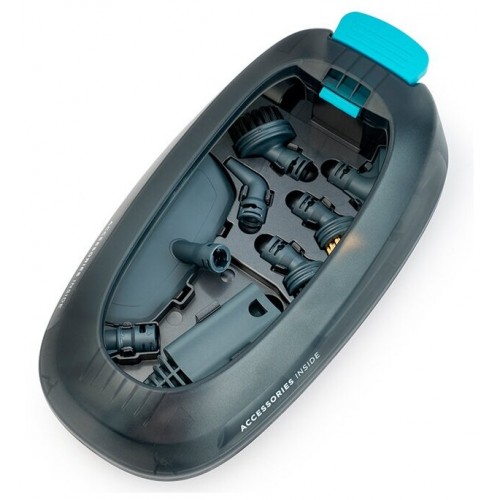 Пароочиститель Kitfort КТ-914 (белый/голубой) 1