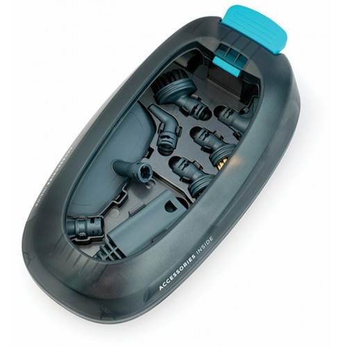 Пароочиститель Kitfort КТ-914 (белый/голубой) 7