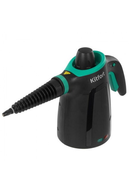 Пароочиститель Kitfort КТ-9170-2 (черный/зеленый) 