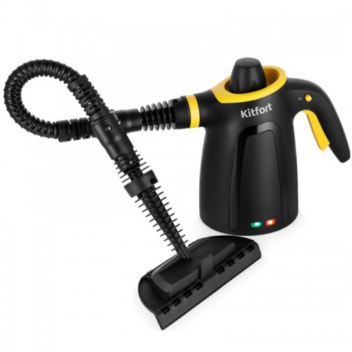 Пароочиститель Kitfort КТ-9170-3 (черный/желтый) 