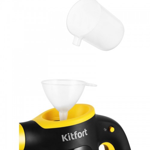 Пароочиститель Kitfort КТ-9170-3 (черный/желтый) 2