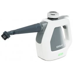 Пароочиститель Kitfort КТ-918-2 (серый/белый)