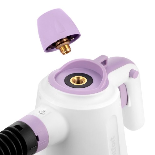 Пароочиститель Kitfort КТ-9181 (белый/лиловый) 3