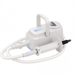 Пароочиститель Kitfort КТ-9244 (белый/голубой)