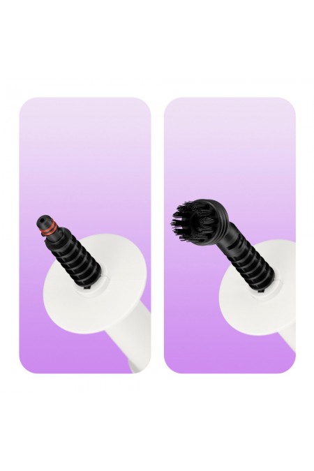 Пароочиститель Kitfort КТ-9244 (белый/голубой) 2