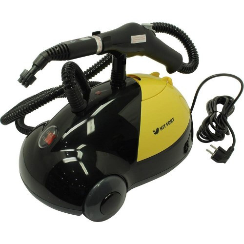 Пароочиститель Kitfort КТ-931 (черный/желтый) 5