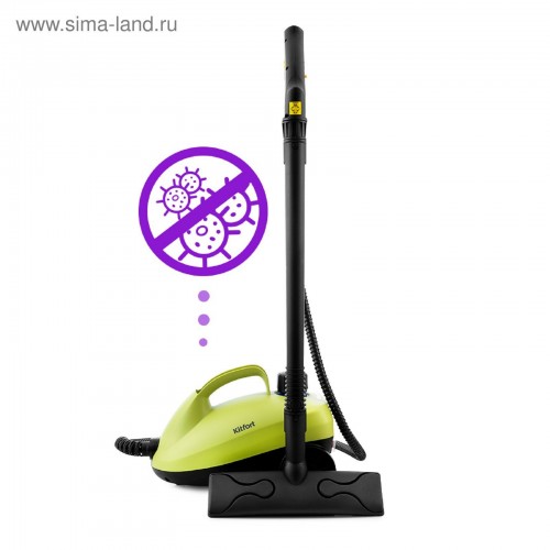 Пароочиститель Kitfort KT-951 (зеленый/черный) 8