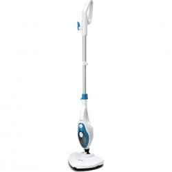 Паровая швабра Kitfort КТ-1004-1 (голубой/белый)