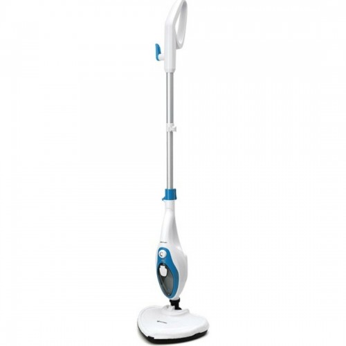 Паровая швабра Kitfort КТ-1004-1 (голубой/белый) 