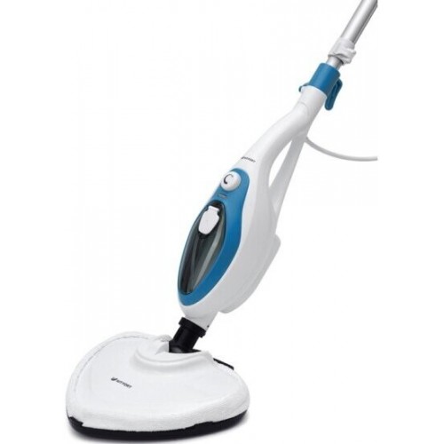 Паровая швабра Kitfort КТ-1004-1 (голубой/белый) 1