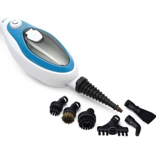 Паровая швабра Kitfort КТ-1004-1 (голубой/белый) 2