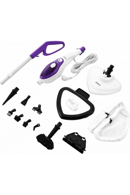 Паровая швабра Kitfort КТ-1004-2 (зеленый/белый) 5