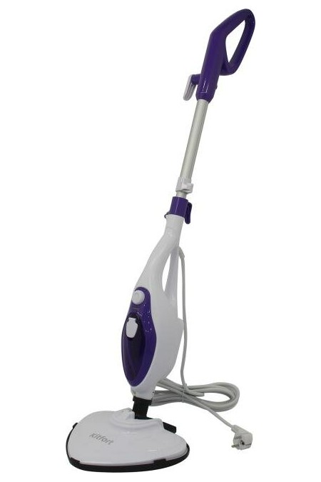 Паровая швабра Kitfort КТ-1004-2 (зеленый/белый) 6