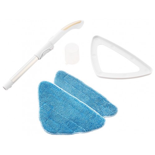 Паровая швабра Kitfort КТ-1014 (белый/золотой) 3