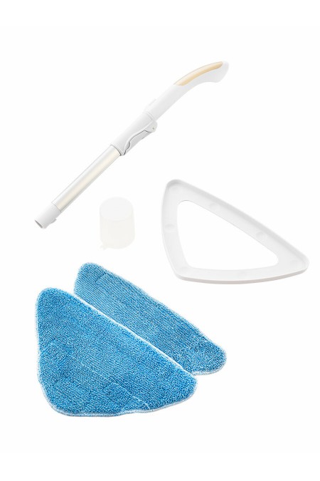 Паровая швабра Kitfort КТ-1014 (белый/золотой) 6