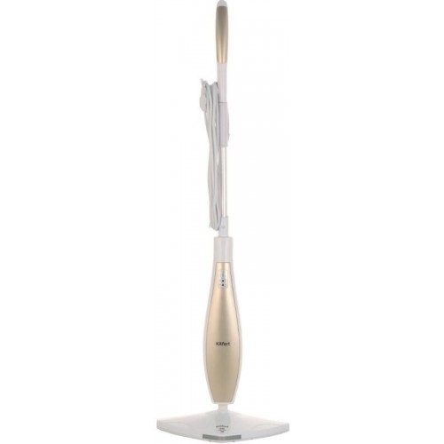Паровая швабра Kitfort КТ-1014 (белый/золотой) 7