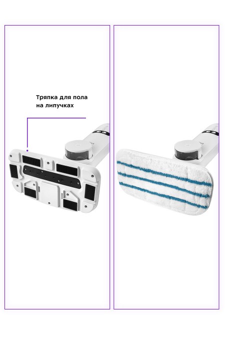 Паровая швабра Kitfort КТ-1015 (белый) 2