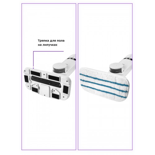 Паровая швабра Kitfort КТ-1015 (белый) 2