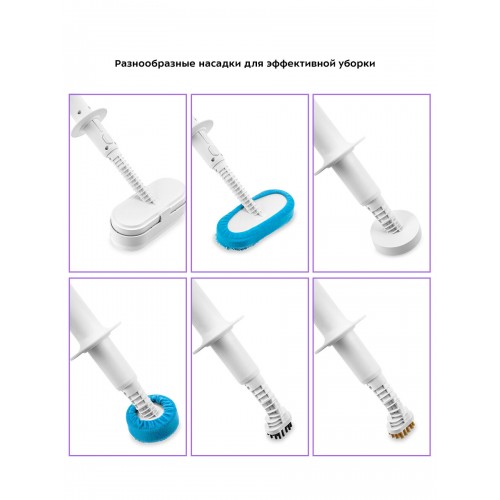 Паровая швабра Kitfort КТ-1016 (белый) 3
