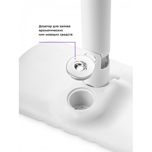 Паровая швабра Kitfort КТ-1016 (белый) 4