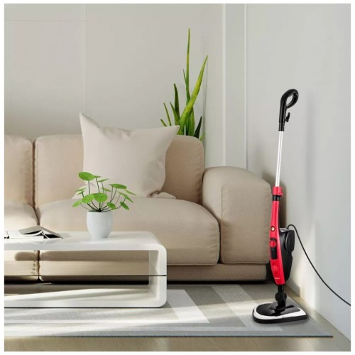 Паровая швабра Kitfort KT-1017-1 (черный/малиновый) 8