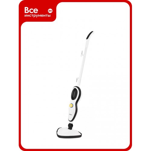 Паровая швабра Kitfort КТ-1045 (белый/черный) 