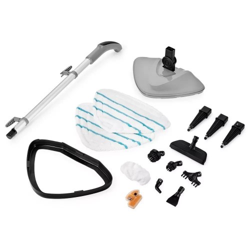 Паровая швабра Kitfort KT-1047 (серый/желтый) 4