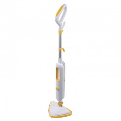 Паровая швабра Kitfort КТ-1048-1 (белый/желтый)