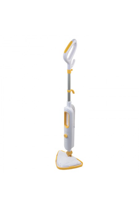 Паровая швабра Kitfort КТ-1048-1 (белый/желтый) 