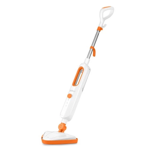Паровая швабра Kitfort КТ-1048-2 (белый/оранжевый) 