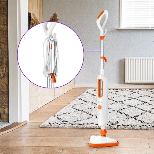 Паровая швабра Kitfort КТ-1048-2 (белый/оранжевый) 3