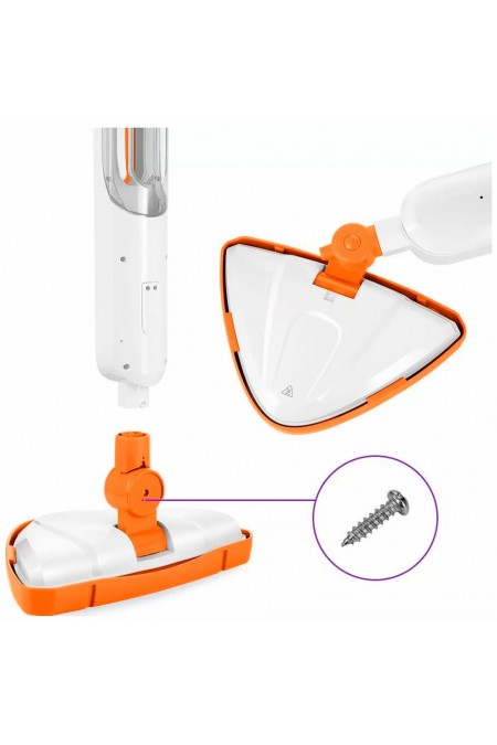 Паровая швабра Kitfort КТ-1048-2 (белый/оранжевый) 4