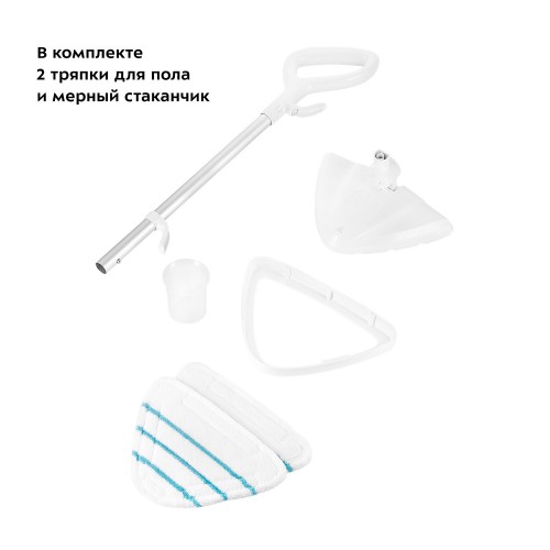 Паровая швабра Kitfort КТ-1049 (белый) 7