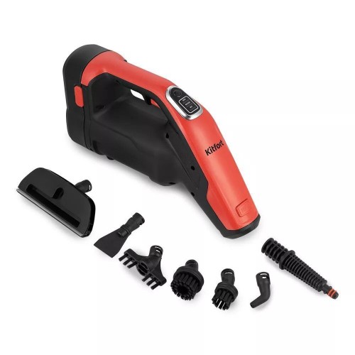 Паровая швабра Kitfort КТ-1053 (красный/черный) 1