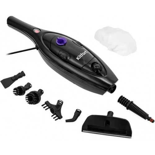 Паровая швабра Kitfort КТ-1061 (черный/фиолетовый) 3
