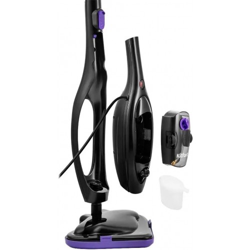 Паровая швабра Kitfort КТ-1061 (черный/фиолетовый) 7