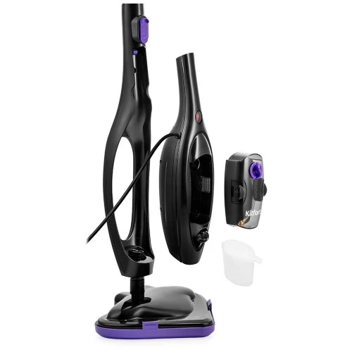 Паровая швабра Kitfort КТ-1061 (черный/фиолетовый) 6