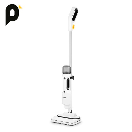 Паровая швабра Kitfort КТ-1062 (белый/черный) 