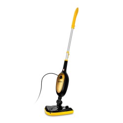 Паровая швабра Kitfort КТ-1067 (черный/желтый)