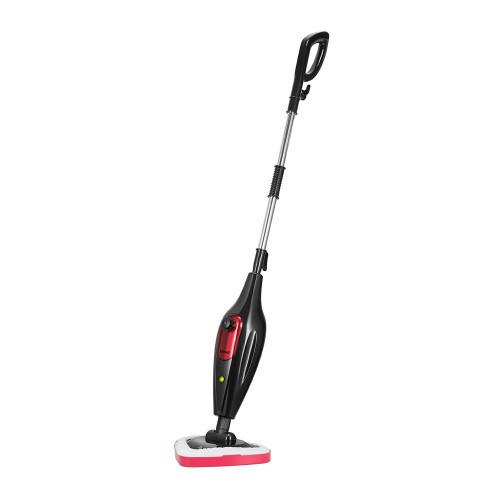 Паровая швабра Kitfort КТ-1069 (черный/красный) 