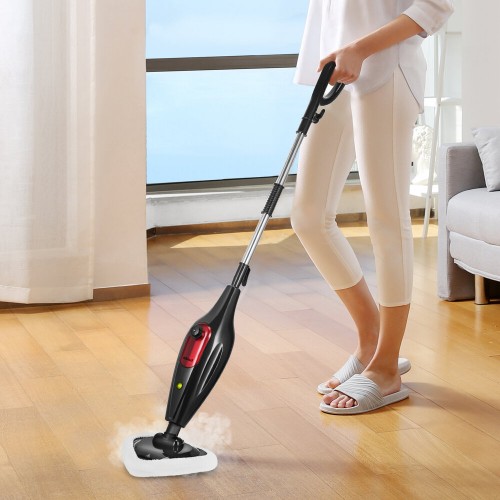 Паровая швабра Kitfort КТ-1069 (черный/красный) 1