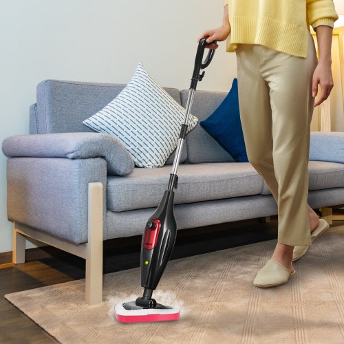 Паровая швабра Kitfort КТ-1069 (черный/красный) 4