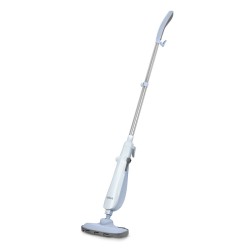 Паровая швабра Kitfort КТ-1071 (белый/голубой)