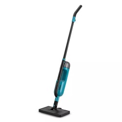 Паровая швабра Kitfort КТ-1078 (черный/бирюзовый)