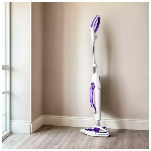 Паровая швабра Kitfort КТ-1085 (белый/фиолетовый) 9