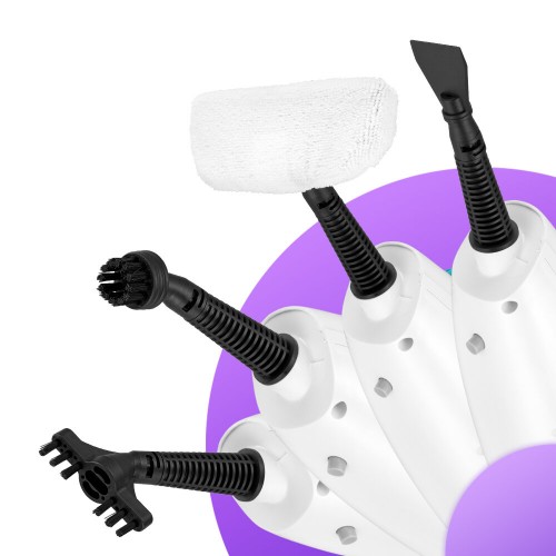 Паровая швабра Kitfort КТ-3908 (белый/бирюзовый) 4